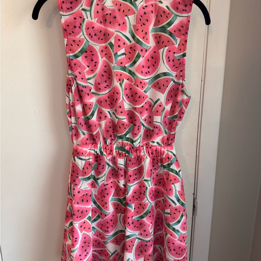 Show Me Your Mumu Nantucket Watermelon Print Romper Size M SMYM - Picture 3 of 7